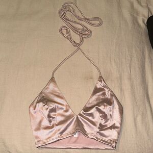 Light Pink Strappy Going Out Top